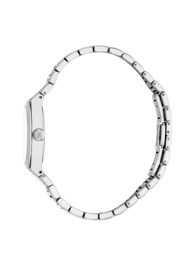 roberto cavalli روبرتو كافالي RC5L126M0015 - ساعة كوارتز نسائية من الفولاذ المقاوم للصدأ 3 عقارب - Image 2